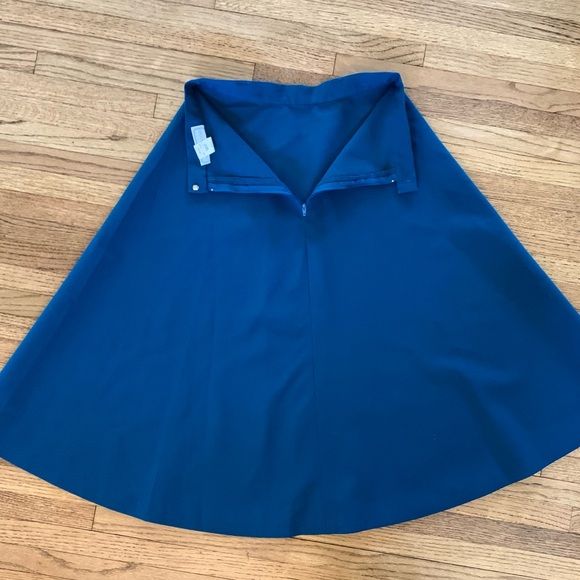 Vintage 70s/80s Bobbie Brooks Teal Midi A-Line Circle Skirt - Picture 9 of 9